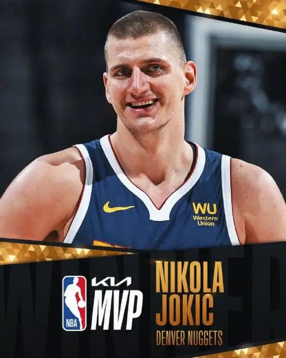  约基奇蝉联MVP，掘金再创辉煌  
